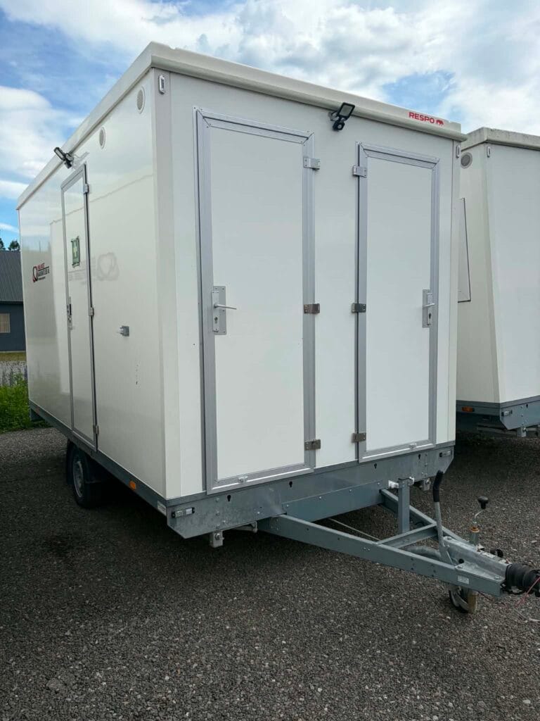 Garderobe og toaletter
