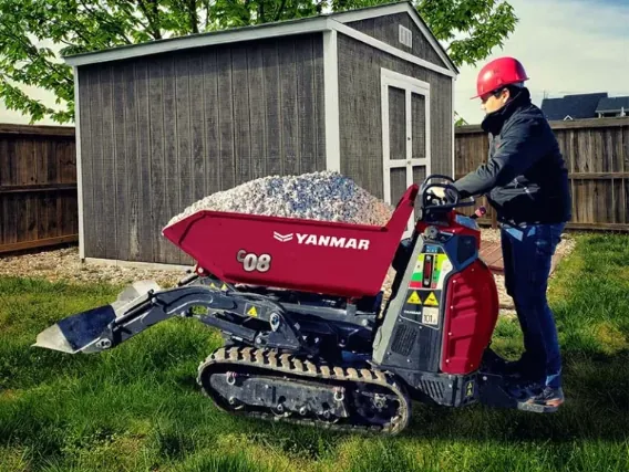 Yanmar C08 Beltedumper