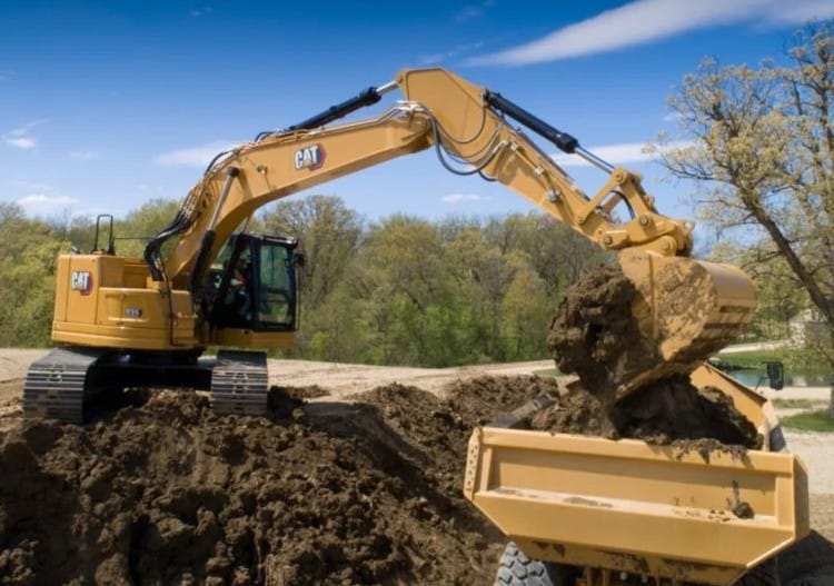 Cat 335 Beltegraver