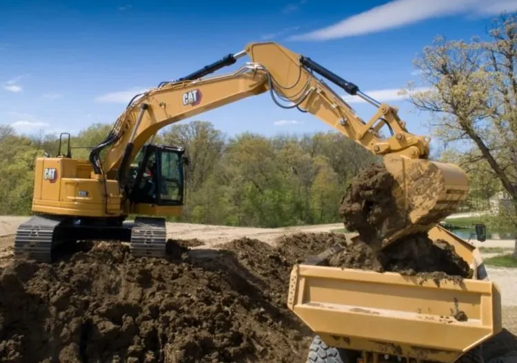Cat 335 Beltegraver